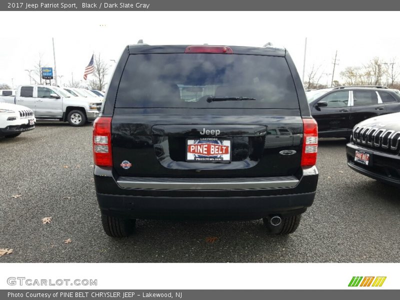 Black / Dark Slate Gray 2017 Jeep Patriot Sport