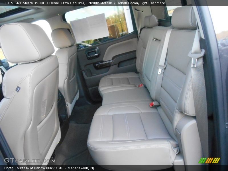 Iridium Metallic / Denali Cocoa/Light Cashmere 2015 GMC Sierra 3500HD Denali Crew Cab 4x4