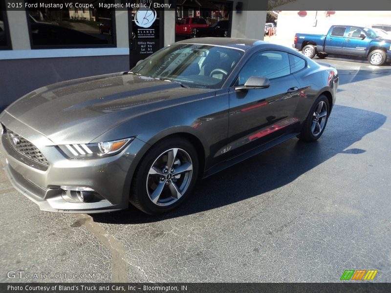 Magnetic Metallic / Ebony 2015 Ford Mustang V6 Coupe