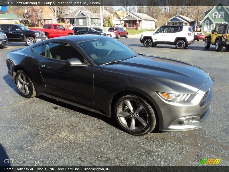 Magnetic Metallic / Ebony 2015 Ford Mustang V6 Coupe