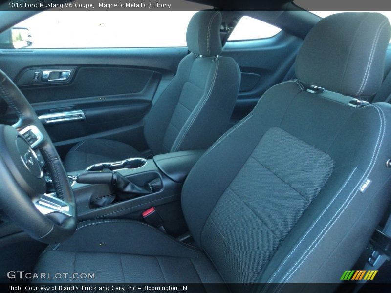Magnetic Metallic / Ebony 2015 Ford Mustang V6 Coupe
