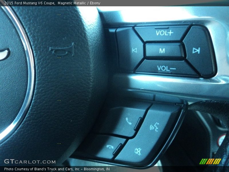 Magnetic Metallic / Ebony 2015 Ford Mustang V6 Coupe