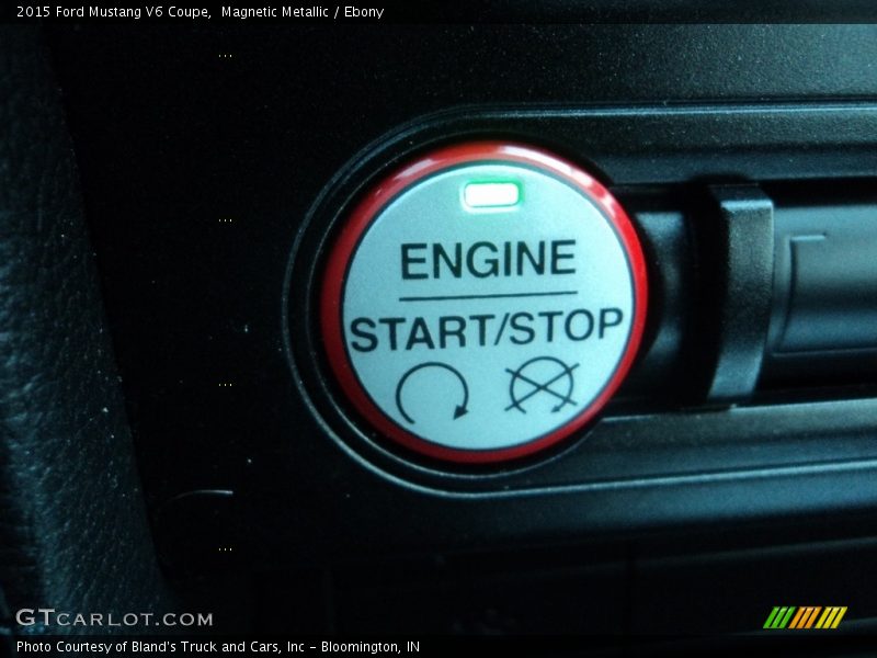 Magnetic Metallic / Ebony 2015 Ford Mustang V6 Coupe