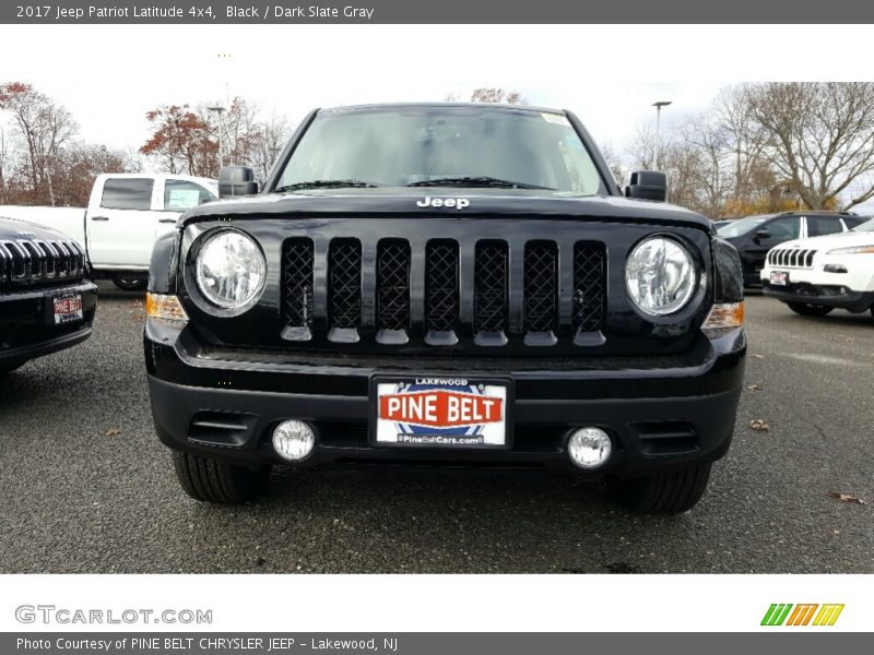 Black / Dark Slate Gray 2017 Jeep Patriot Latitude 4x4