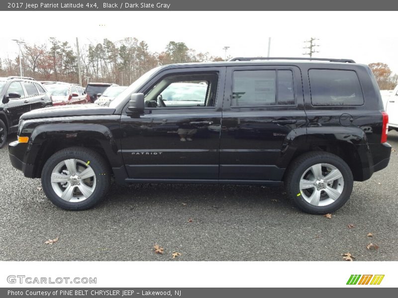Black / Dark Slate Gray 2017 Jeep Patriot Latitude 4x4