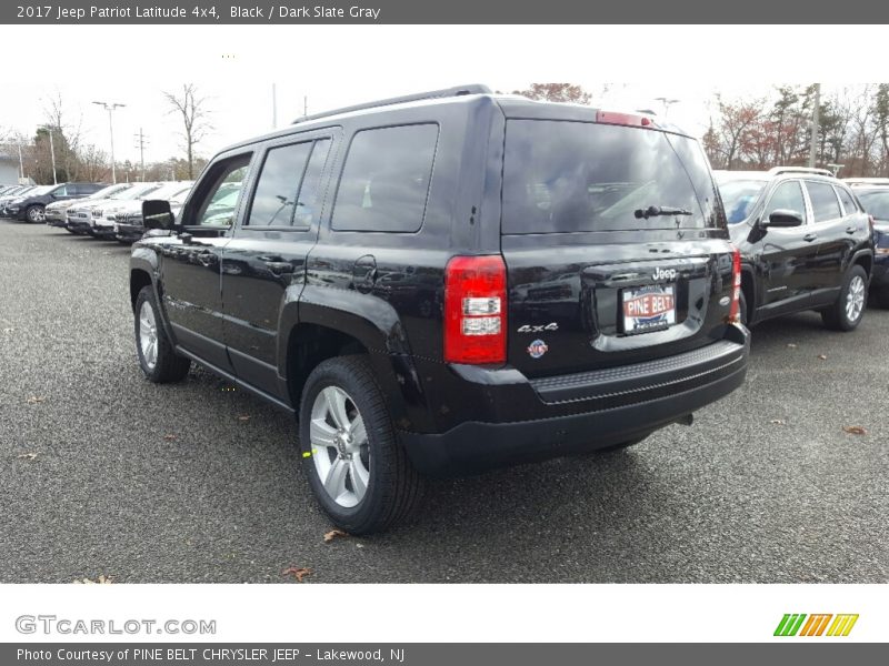Black / Dark Slate Gray 2017 Jeep Patriot Latitude 4x4
