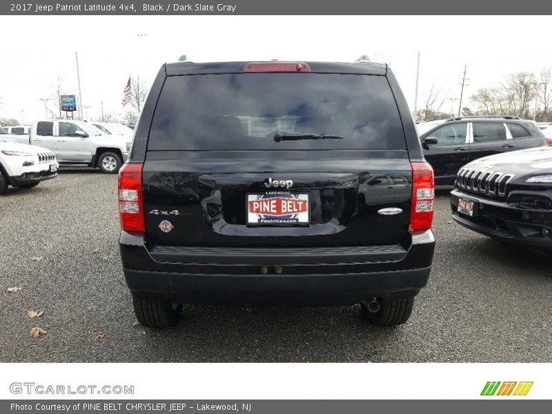 Black / Dark Slate Gray 2017 Jeep Patriot Latitude 4x4