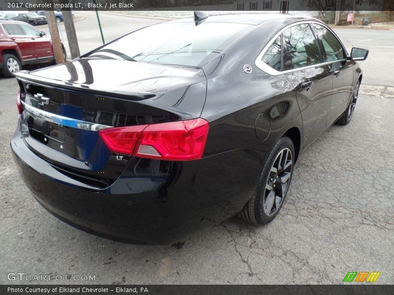 Black / Jet Black 2017 Chevrolet Impala LT