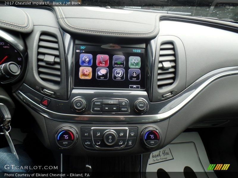Controls of 2017 Impala LT