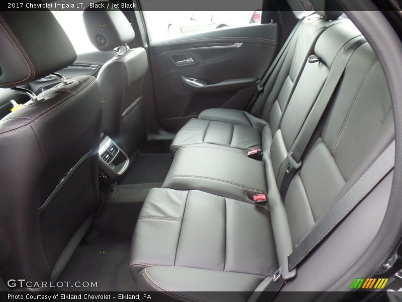 Rear Seat of 2017 Impala LT