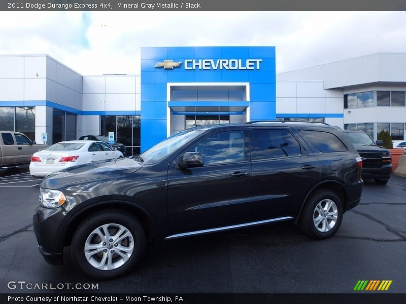 Mineral Gray Metallic / Black 2011 Dodge Durango Express 4x4