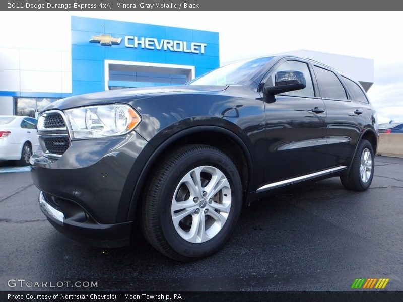 Mineral Gray Metallic / Black 2011 Dodge Durango Express 4x4