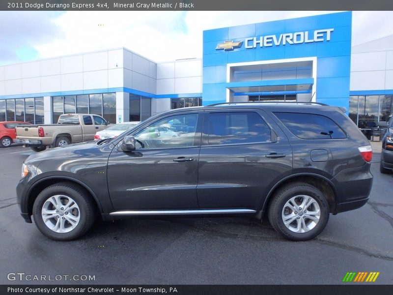 Mineral Gray Metallic / Black 2011 Dodge Durango Express 4x4