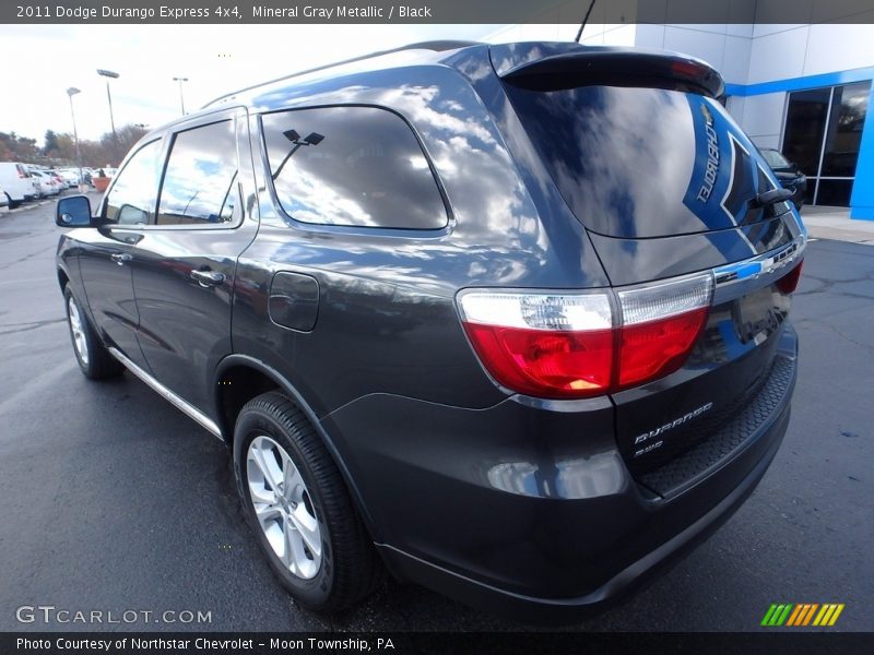 Mineral Gray Metallic / Black 2011 Dodge Durango Express 4x4