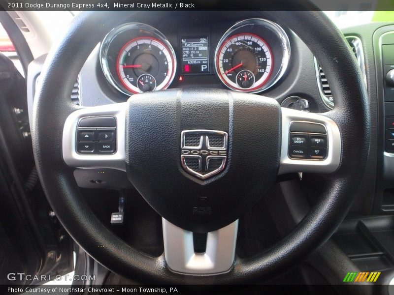 Mineral Gray Metallic / Black 2011 Dodge Durango Express 4x4