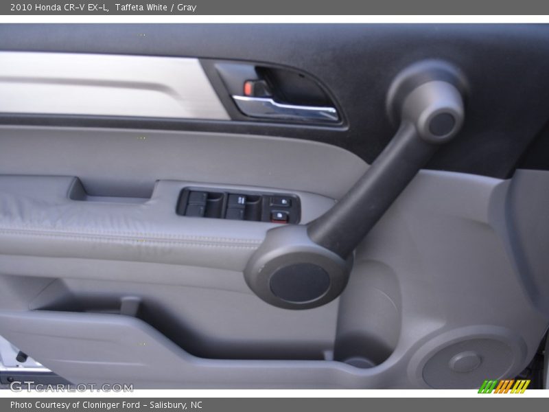 Taffeta White / Gray 2010 Honda CR-V EX-L