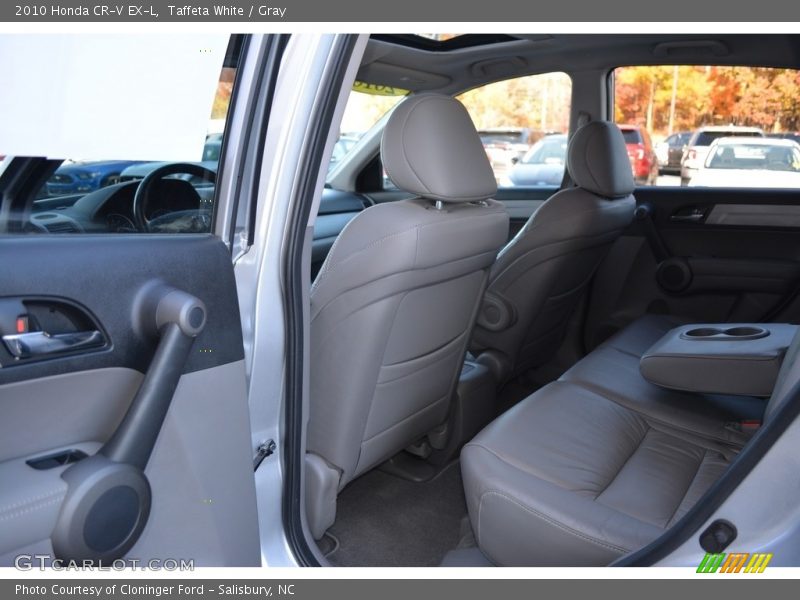 Taffeta White / Gray 2010 Honda CR-V EX-L