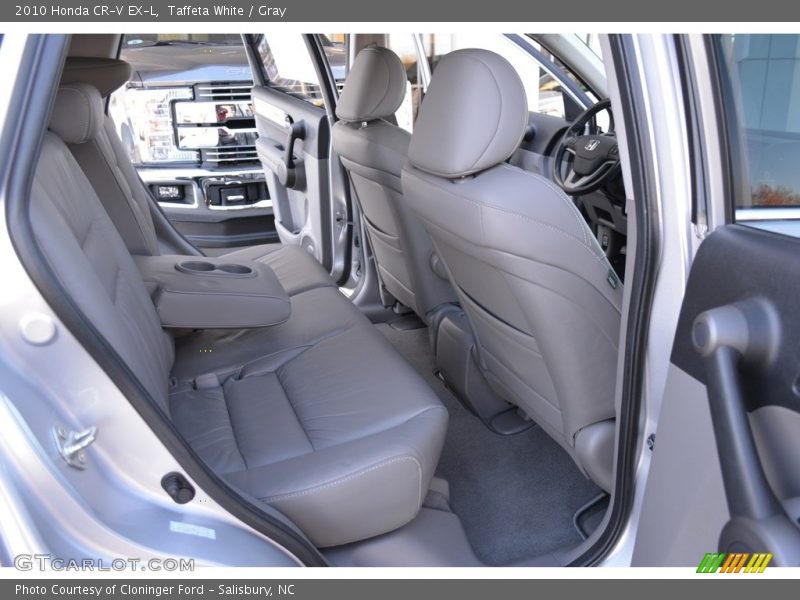 Taffeta White / Gray 2010 Honda CR-V EX-L