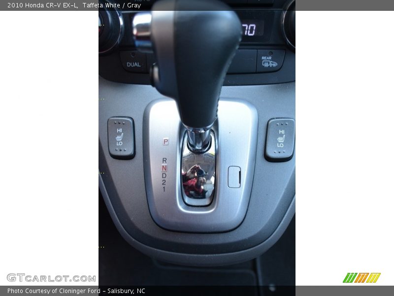 Taffeta White / Gray 2010 Honda CR-V EX-L