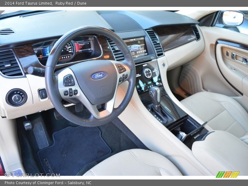 Ruby Red / Dune 2014 Ford Taurus Limited
