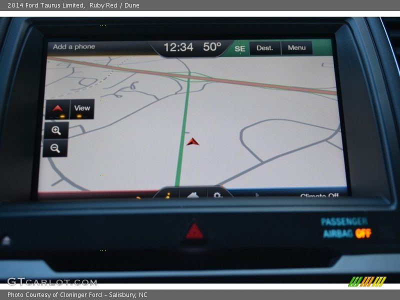 Ruby Red / Dune 2014 Ford Taurus Limited