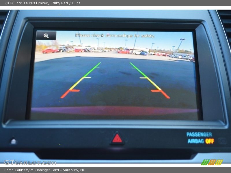 Ruby Red / Dune 2014 Ford Taurus Limited