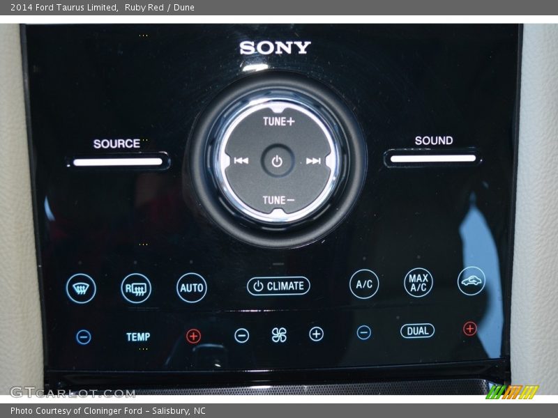 Ruby Red / Dune 2014 Ford Taurus Limited