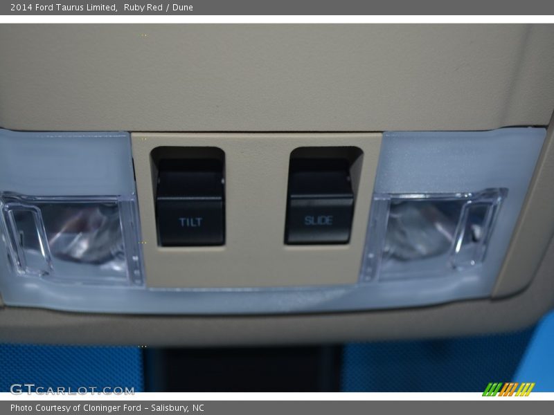 Ruby Red / Dune 2014 Ford Taurus Limited