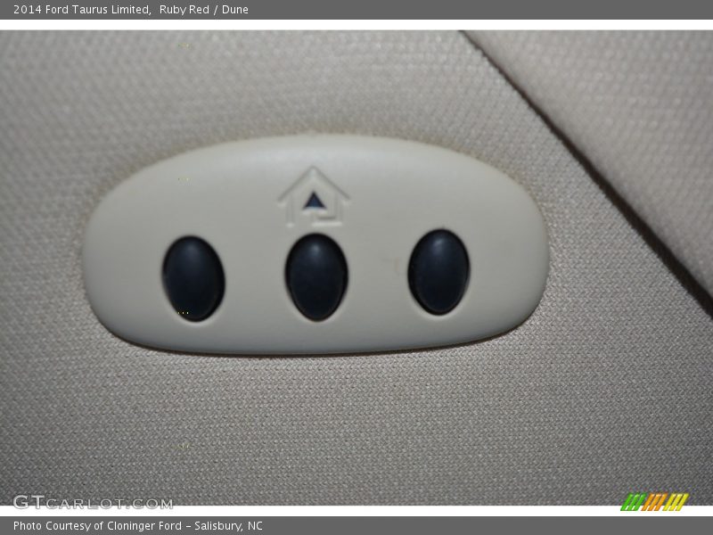 Ruby Red / Dune 2014 Ford Taurus Limited