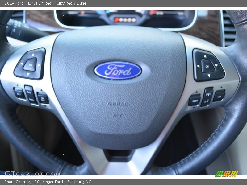 Ruby Red / Dune 2014 Ford Taurus Limited