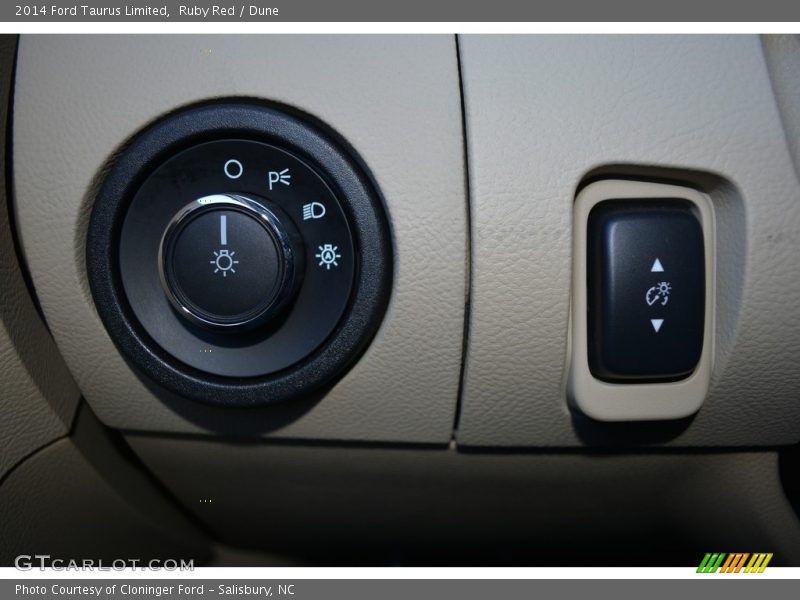 Ruby Red / Dune 2014 Ford Taurus Limited