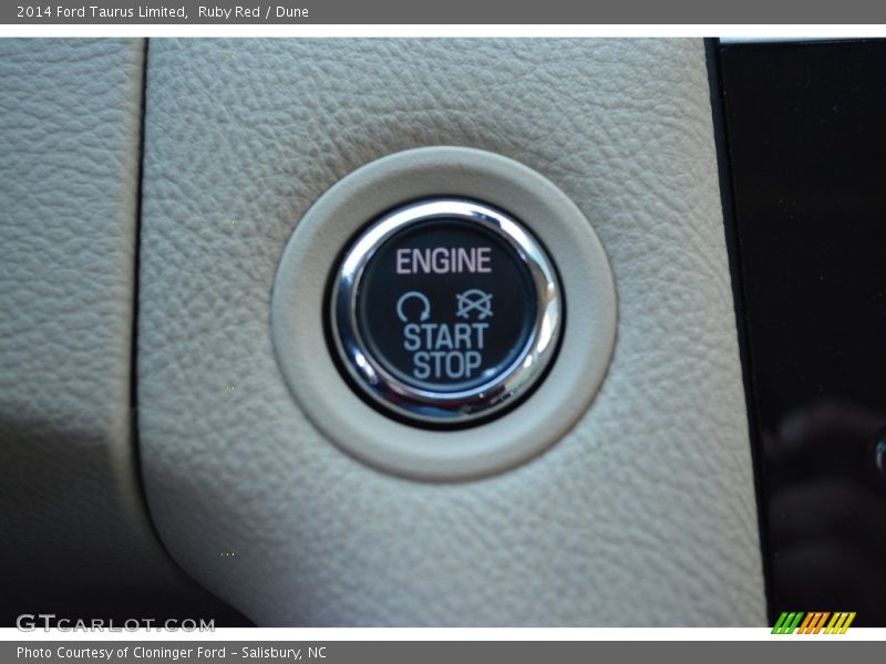 Ruby Red / Dune 2014 Ford Taurus Limited