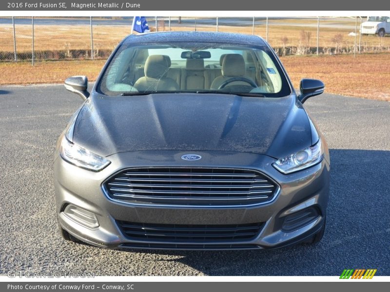 Magnetic Metallic / Dune 2016 Ford Fusion SE