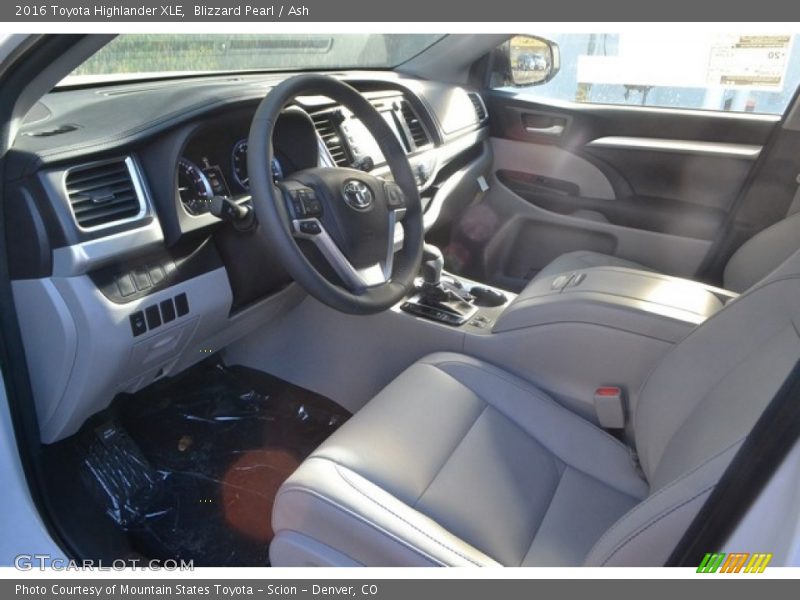 Blizzard Pearl / Ash 2016 Toyota Highlander XLE