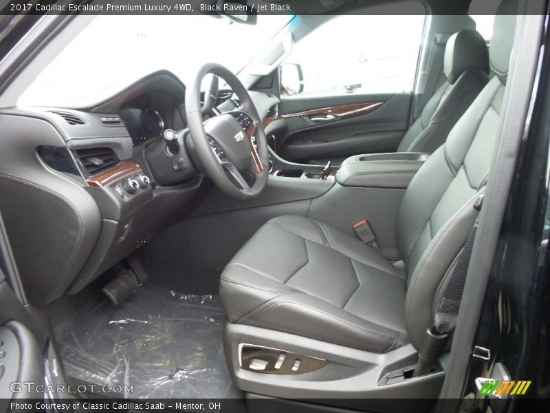 Front Seat of 2017 Escalade Premium Luxury 4WD