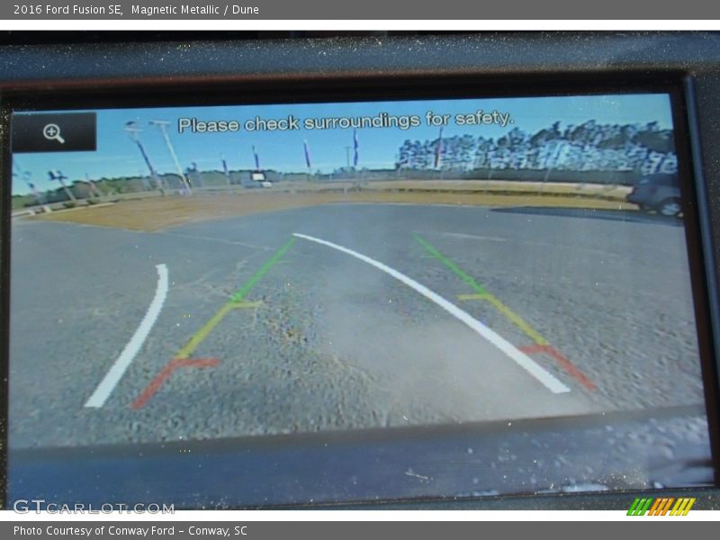 Magnetic Metallic / Dune 2016 Ford Fusion SE