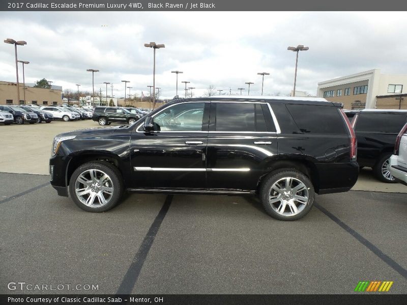  2017 Escalade Premium Luxury 4WD Black Raven