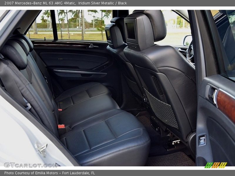 Iridium Silver Metallic / Black 2007 Mercedes-Benz ML 63 AMG 4Matic