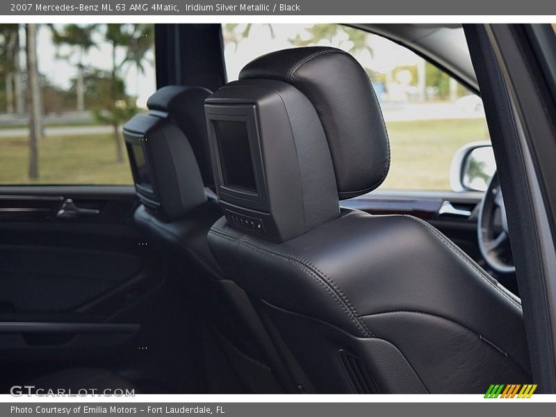 Iridium Silver Metallic / Black 2007 Mercedes-Benz ML 63 AMG 4Matic