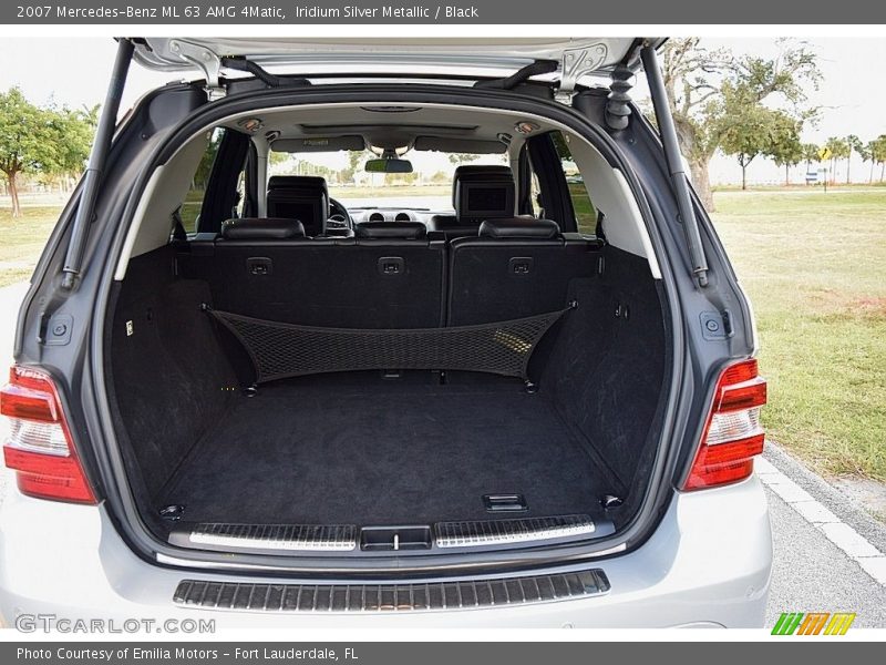 Iridium Silver Metallic / Black 2007 Mercedes-Benz ML 63 AMG 4Matic