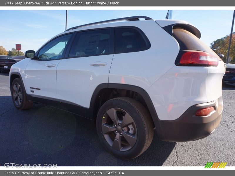 Bright White / Black 2017 Jeep Cherokee 75th Anniversary Edition
