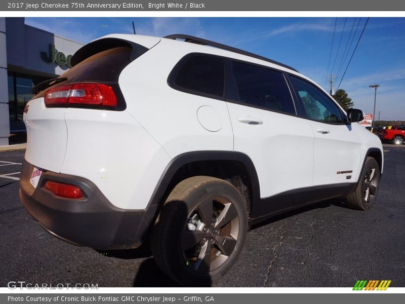 Bright White / Black 2017 Jeep Cherokee 75th Anniversary Edition