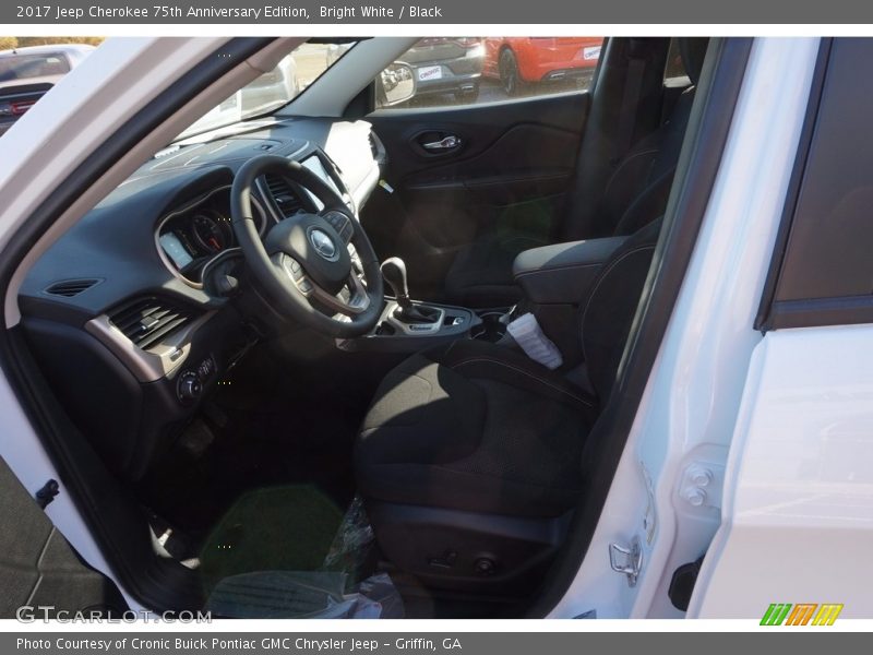 Bright White / Black 2017 Jeep Cherokee 75th Anniversary Edition