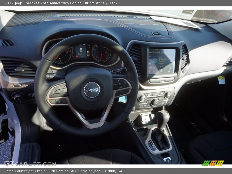 Bright White / Black 2017 Jeep Cherokee 75th Anniversary Edition