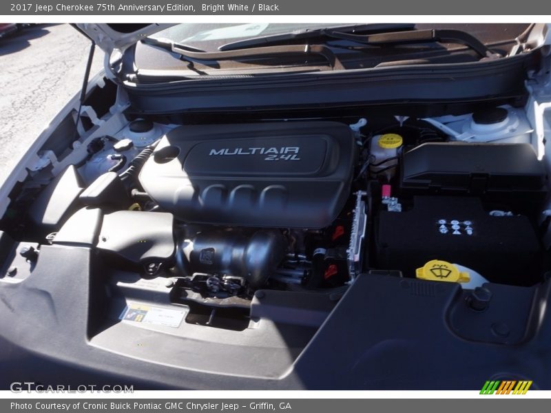 Bright White / Black 2017 Jeep Cherokee 75th Anniversary Edition
