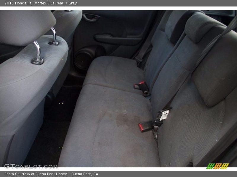 Vortex Blue Pearl / Gray 2013 Honda Fit