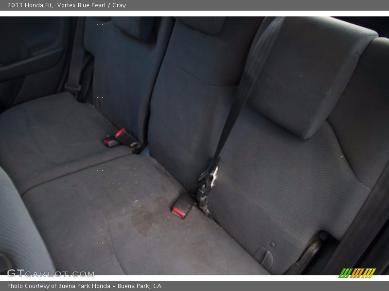 Vortex Blue Pearl / Gray 2013 Honda Fit