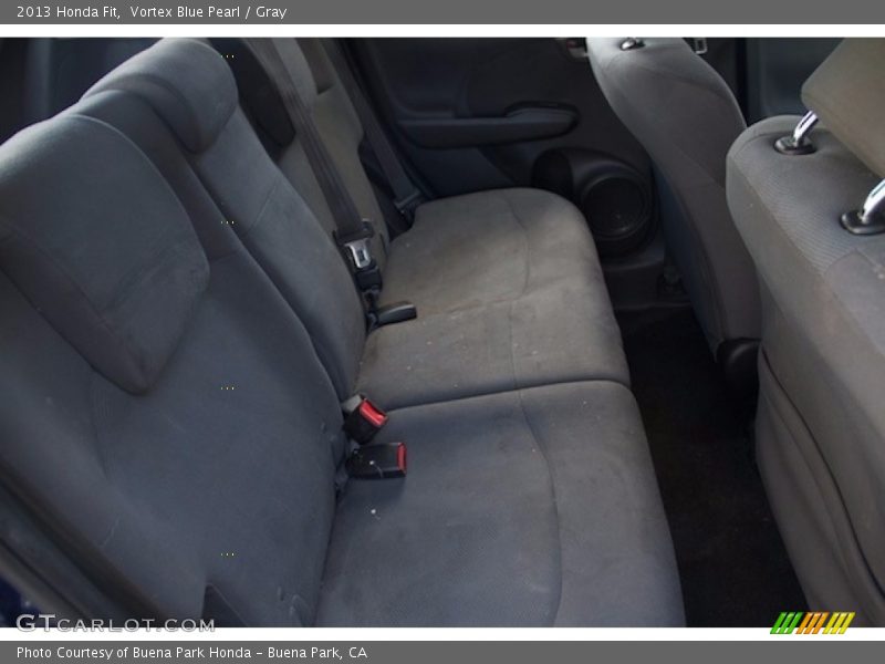 Vortex Blue Pearl / Gray 2013 Honda Fit
