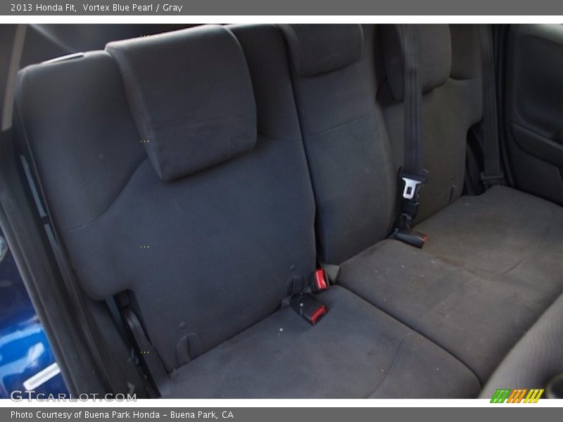 Vortex Blue Pearl / Gray 2013 Honda Fit