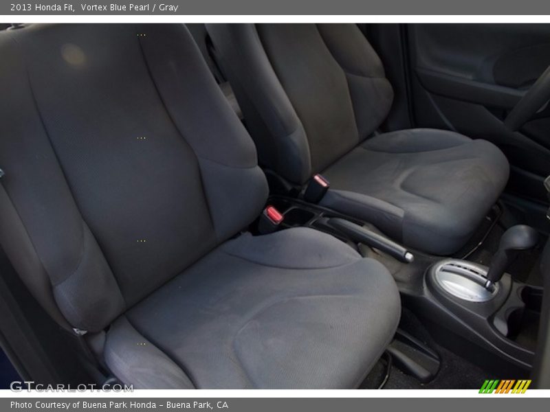 Vortex Blue Pearl / Gray 2013 Honda Fit